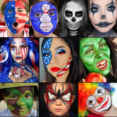 Face Paint Eye Stick Cream for Sports Halloween Clown