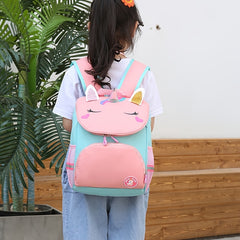 Kids Cartoon Unicorn Dinosaur Backpack Nylon Shoulder Bag
