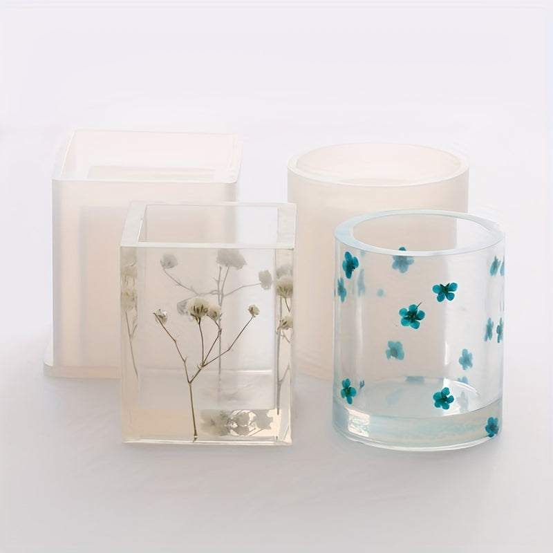 Silicone Mold Resin Storage Box DIY Crafts