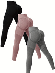 Butt Lifting Sports Leggings Gym Workout Yoga Seamless Tight Pants