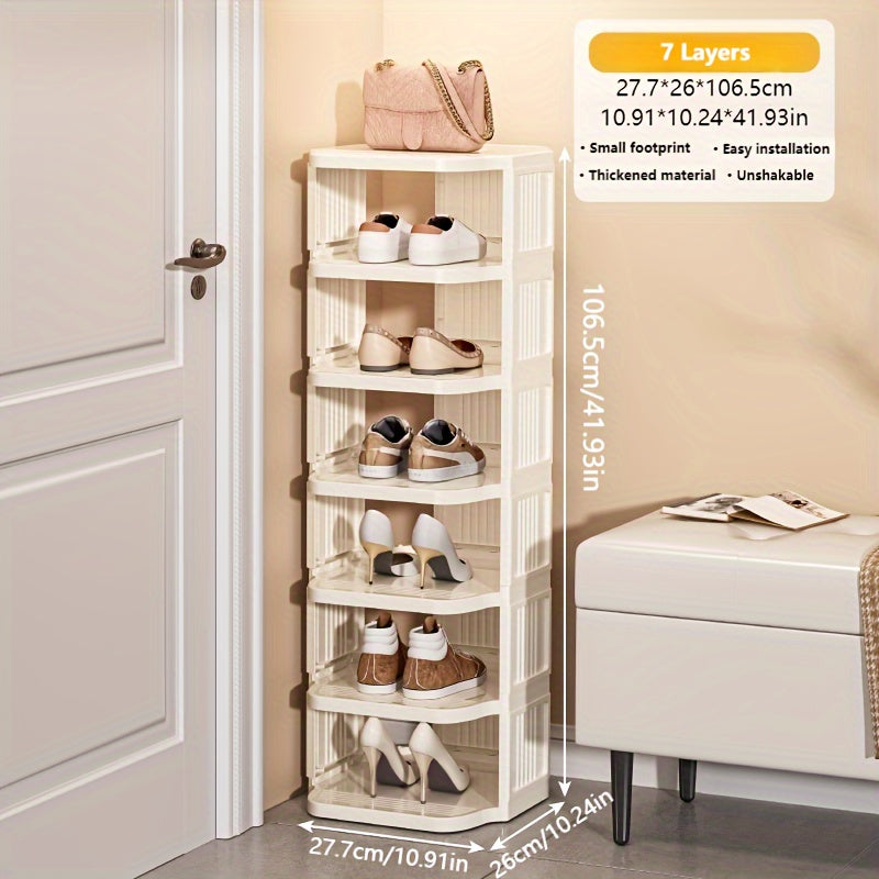 Floor Standing Shoe Rack 9-layer Shoe Cabinet Shoe Storage Organizer