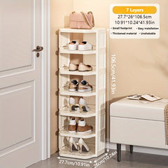 Floor Standing Shoe Rack 9-layer Shoe Cabinet Shoe Storage Organizer