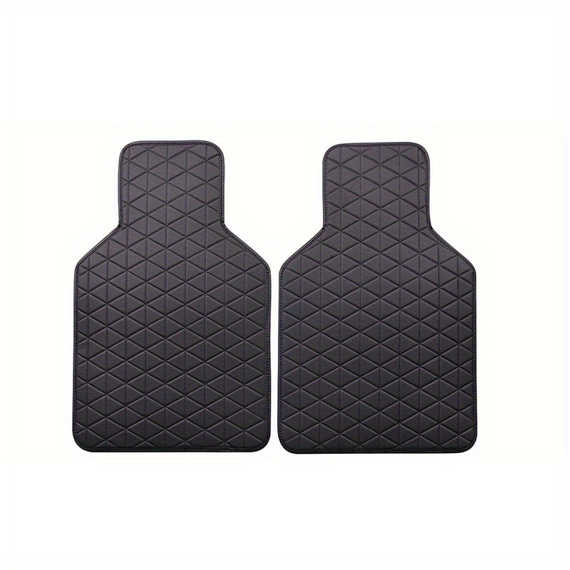 Waterproof PU Leather Car Foot Mats Car Carpets Car Interior Accessories