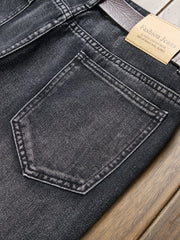 Men's Patchwork Ripped Jeans Casual Street Style Distressed Denim Pants
