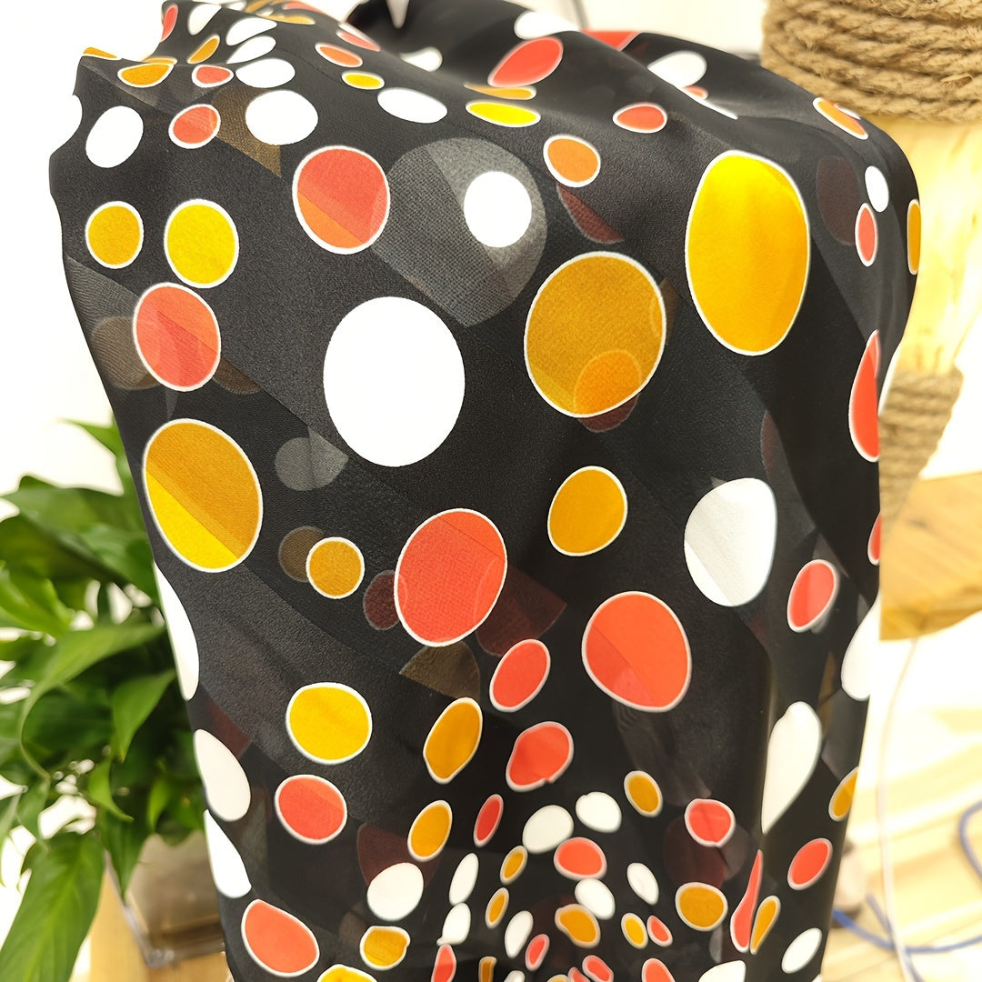 1yd Chiffon Fabric DIY Clothes Pants Dress Fabric Cut Size