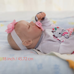 45 72 Cm Realistic Full Viny Reborn Baby Doll Newborn Baby Doll