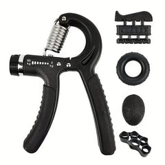 Adjustable Grip Strength Trainer Set Hand Gripper Finger Exerciser Stretcher