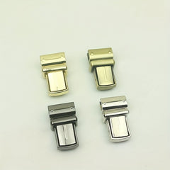 2PCS Metal Press Push Lock Bag Spring Lock Snap Clasps DIY Hardware