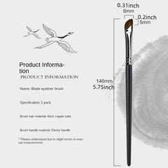 1PC Sickle Eyeliner Brush Edge Makeup Brush Liquid Eyeliner Brush