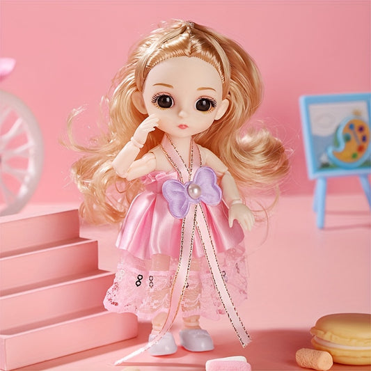 1pc Doll Princess Doll Little Doll Toy Desktop Decoration