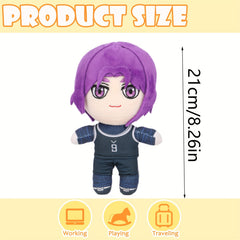 Purple Doll Plush Toy Soft Stuffed Anime Game Characters Gift