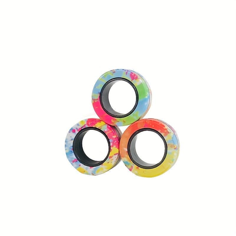 Magnetic Bracelet Ring Fidget Spinner Toy