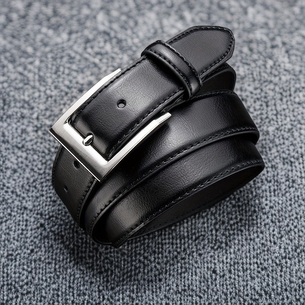Men's Business Casual Buckle Belt for Birthday