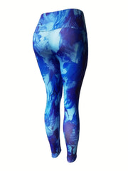 Tie Dye Quick Drying High Stretch Yoga Leggings