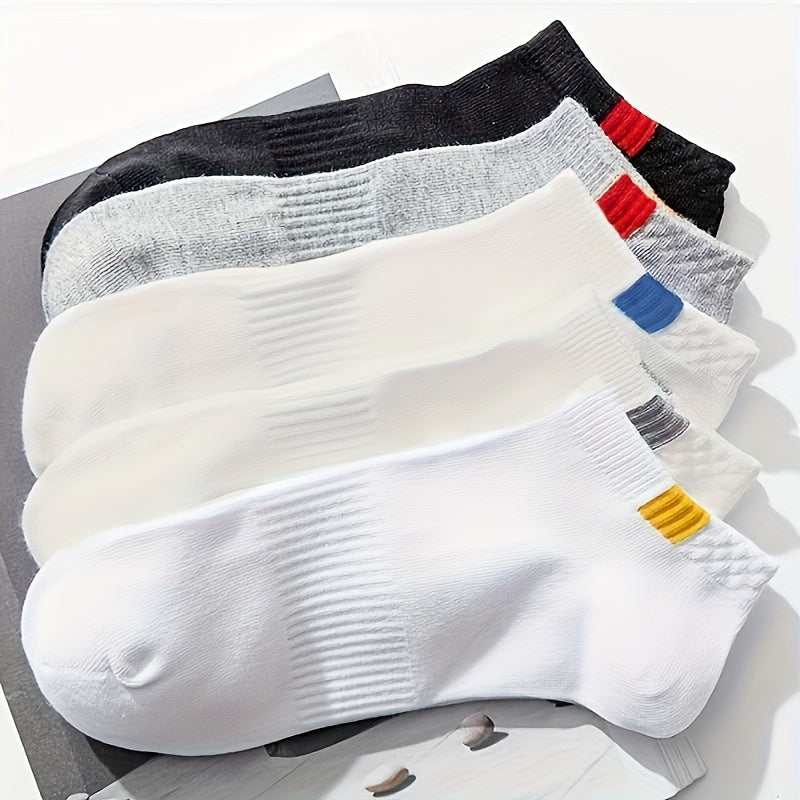 5 Pairs Women's Casual Sports Ankle Socks All-match Stockings