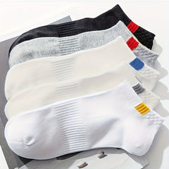 5 Pairs Women's Casual Sports Ankle Socks All-match Stockings
