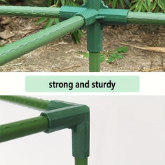 Plastic Coated Steel Pipe Fittings Pillar Joints Plastic Connectors