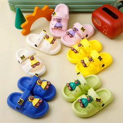 JIAGEYA Boys' Cartoon Open Toe Sandals