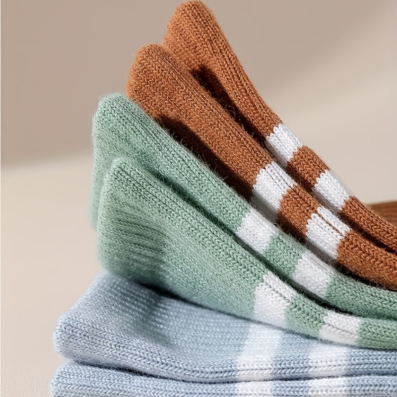 Silicone Yoga Socks Non Slip Striped Sports Socks With Grips