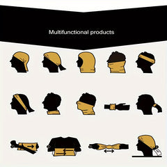 Reusable Breathable Scarf Neck & Face Cover Winter Balaclava Keep Warm