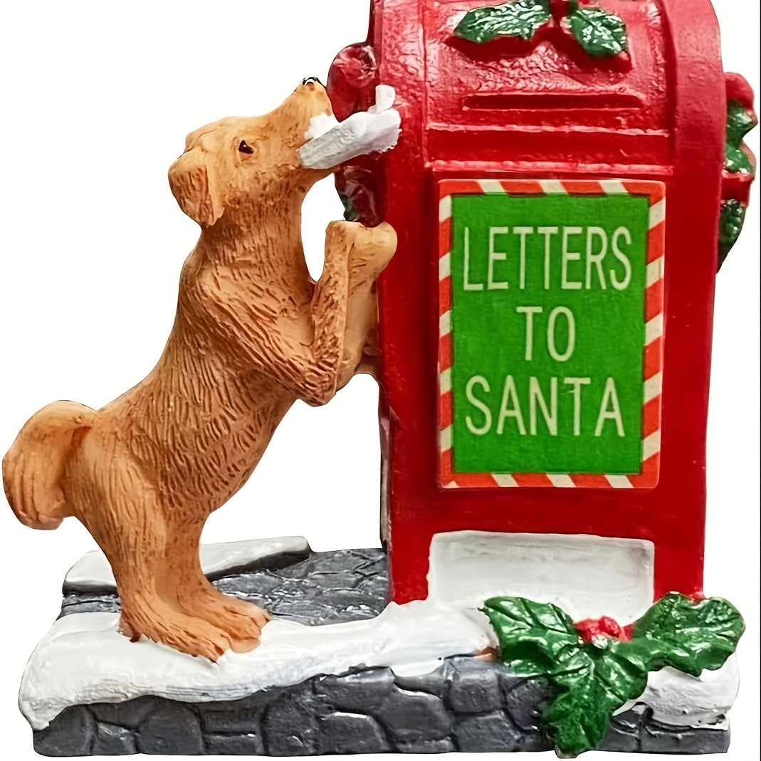 1pc Christmas Village Accessories Yard Decoration Holiday Supplies