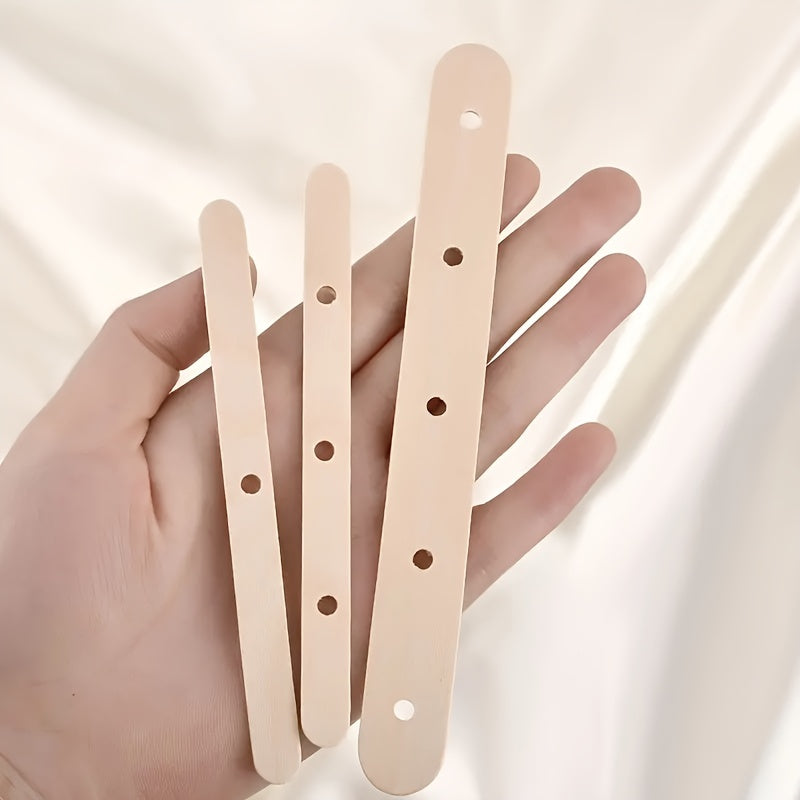 10pcs Candle Fixing Wooden Sticks DIY Aromatherapy Wax Core