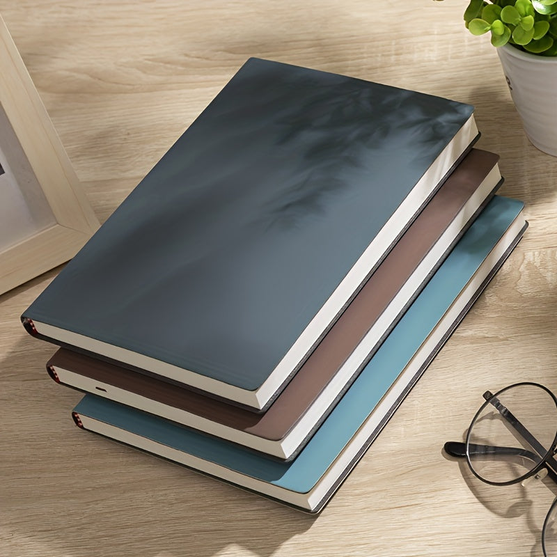 Soft Leather Notebook 120 Pages Waterproof Cover