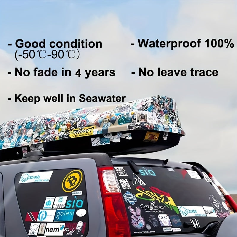 Skull Halloween Stickers Tactical Car Helmet Luggage Decor