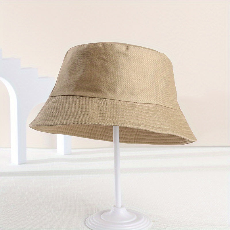 Spring Summer Light Board Bucket Hat All Match Basin Hat