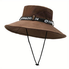 Men's Bucket Hat Casual Fishing Hat Breathable Sun Hat Sun Protection Hat