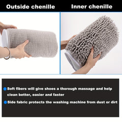 Shoe Washing Bag Zipper Durable Laundry Bag For Sneakers Running Shoes