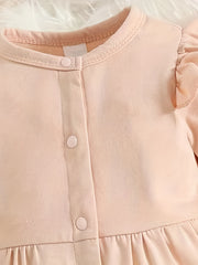 Infant Baby Jumpsuit Set Long Sleeve Rompers