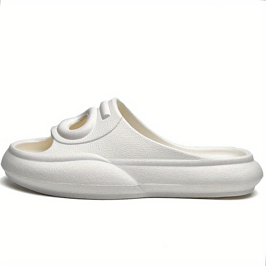 Men's Funny Slides Casual Non Slip Slippers Open Toe Shoes Indoor Outdoor
