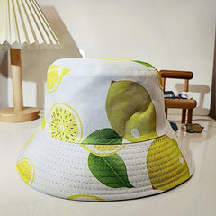 Fruit Hat Collection Sunscreen Sunshade Ultraviolet Breathable Hat Fisherman Hat