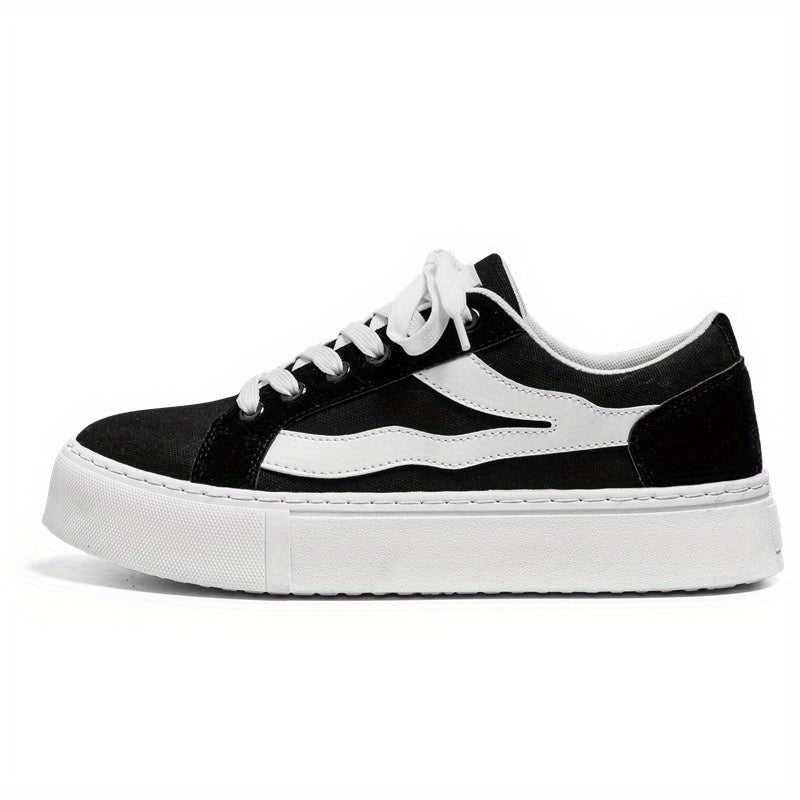 Men's Lace Up Sneakers Outdoor Skateboarding Shoes
