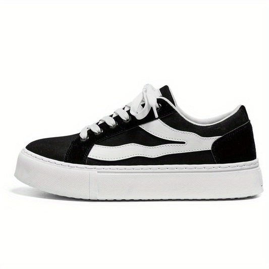 Men's Lace Up Sneakers Outdoor Skateboarding Shoes