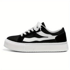 Men's Lace Up Sneakers Outdoor Skateboarding Shoes