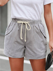 Women's Casual Loose Summer Elastic Waist Shorts