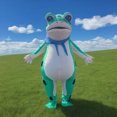 Inflatable Frog Doll Costume Funny Toad Cartoon Toad Funny Doll Costume