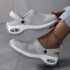 Women's Hollow Out Air Cushion Clogs Lightweight Sports Sandals