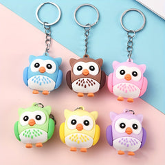 Owl Keychain Creative Animal Key Pendant Gift