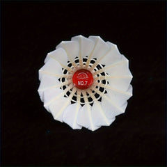 12pcs Feather Badminton Shuttlecocks For Competition Training