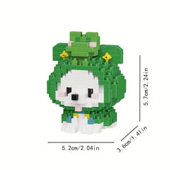 Cat Dog Micro Particle Puzzle Building Blocks Creative Toy Gift