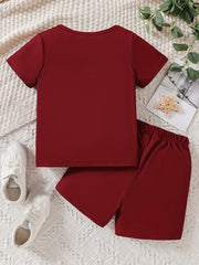 Boys Houston Expedition Casual Set: T shirt & Shorts
