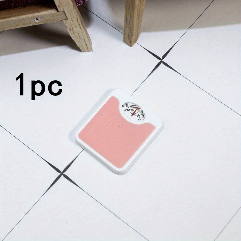 2pcs 1:12 Dollhouse Weighing Scales Colorful Dials ABS Furniture for Doll Deco