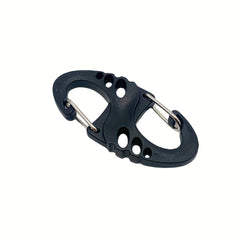15pcs Dbl Headed S Hook Buckle Backpack Keychain for Camping
