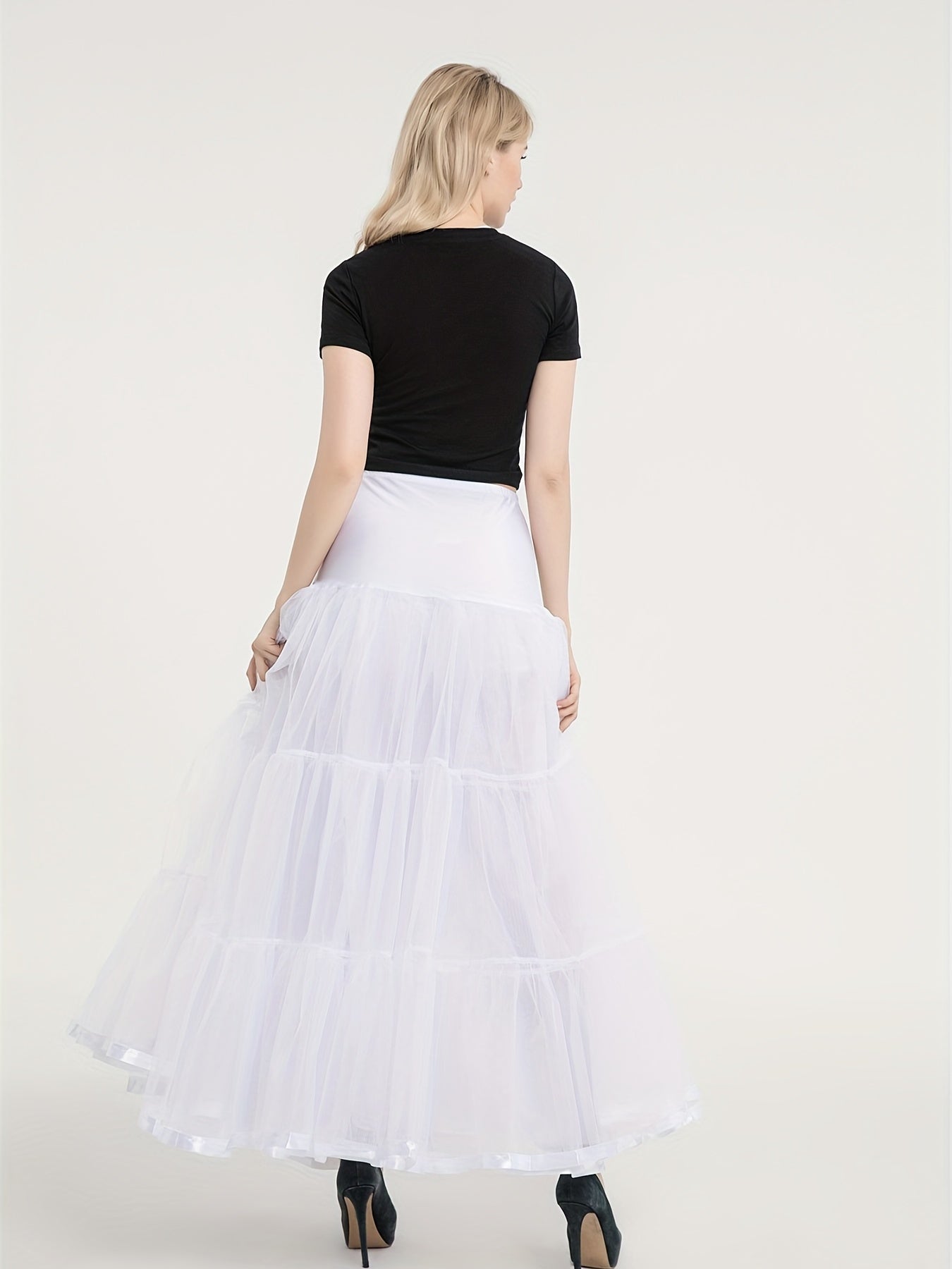 Vintage Pleated High Waist Skirt