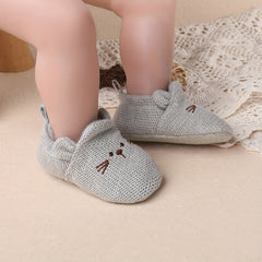 Baby Girls Cartoon Warm House Shoes Non Slip Soft Bottom Indoor Winter