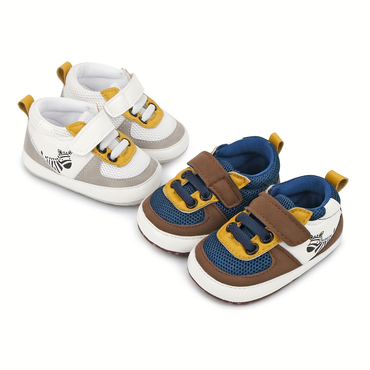 Cheerful Baby Boys Mesh Sneakers Lightweight Walking Shoes