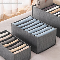 Household Clothes Pants Storage Box Dormitory Sorting Bag Pants Rack